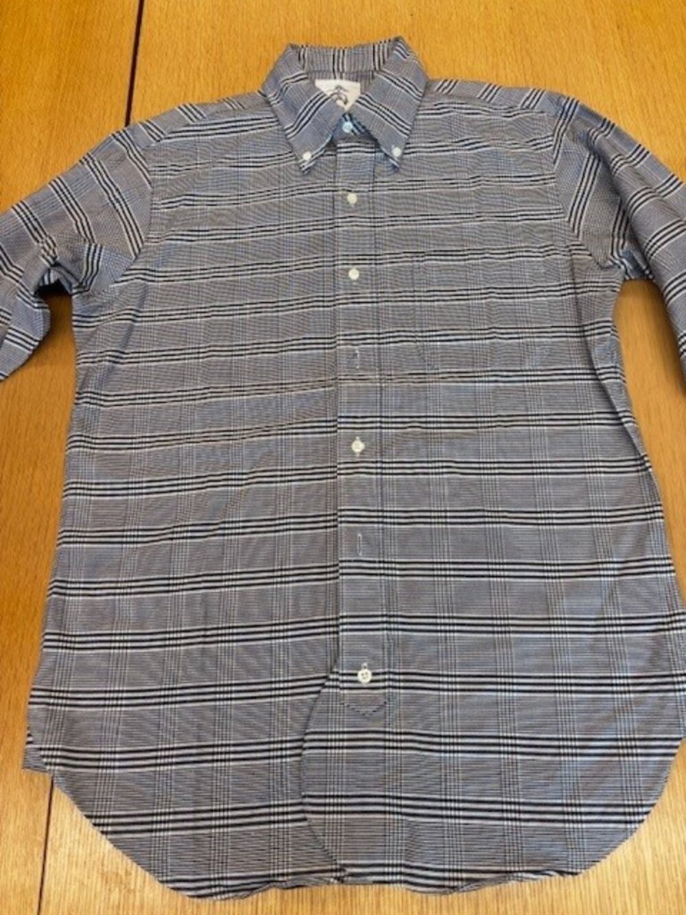 Black Fleece Brooks Brothers Plaid Button Down Shirt Men’s M